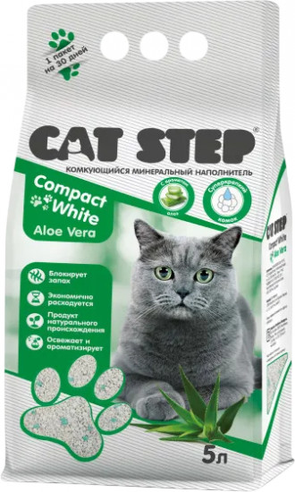 Наполнитель для кошачьего туалета «Aloe Vera»