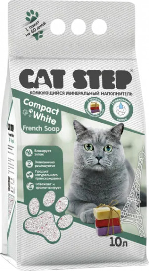 Наполнитель для кошачьего туалета «French Soap»