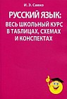 Русский язык. Весь школьный курс в таблицах, схемах и конспектах