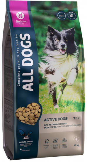 Корм сухой для активных собак всех пород «Active Dogs»
