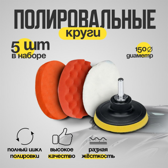 Набор для полировки кузова