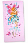 Полотенце махровое Непоседа "Фея" (хлопок, 35х70 см, цвет розовый)
