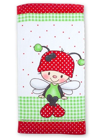 Полотенце махровое Непоседа "Божья Коровка" (60х130 см)