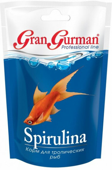 Корм для тропических рыб «Spirulina»