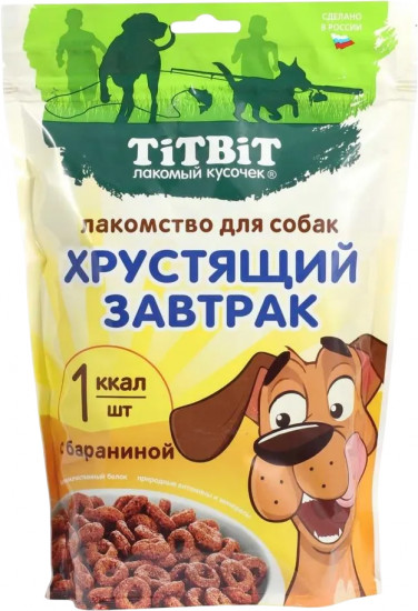 Лакомство для собак «Хрустящий завтрак с бараниной»