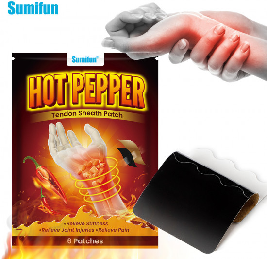 Противовоспалительные обезболивающие разогревающие пластыри «Hot Pepper»