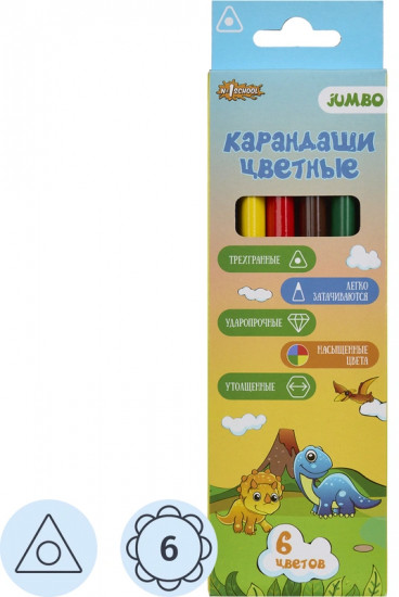 Набор карандашей цветных