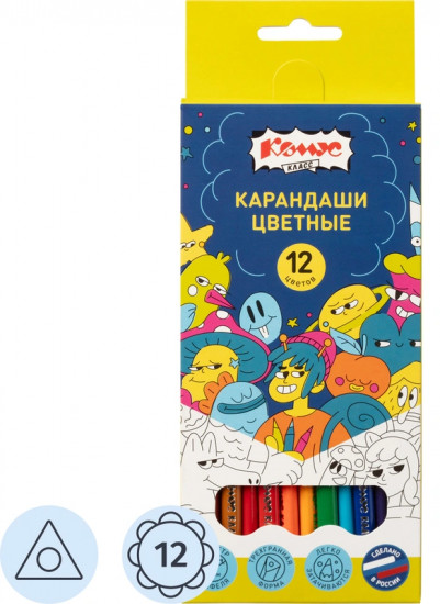 Набор карандашей цветных