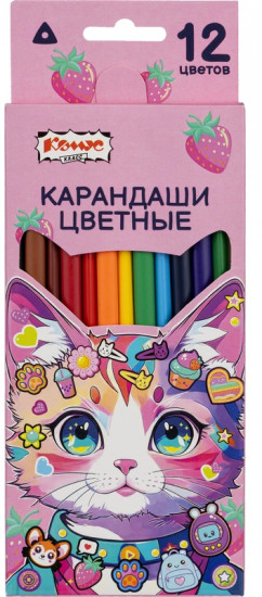 Набор карандашей цветных