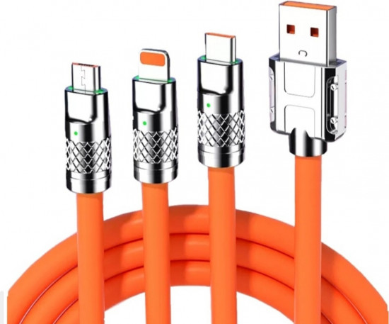 Кабель универсальный Lightning, USB 2.0, USB TypeC, micro-USB 2.0