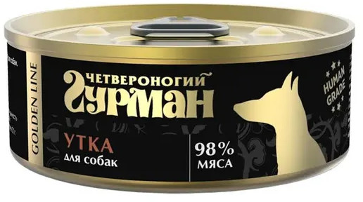 Корм влажный для собак «Утка»