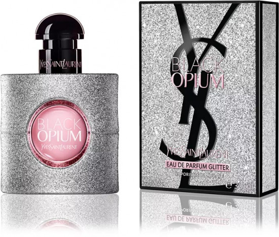 Парфюмерная вода женская «Black Opium Glitter»