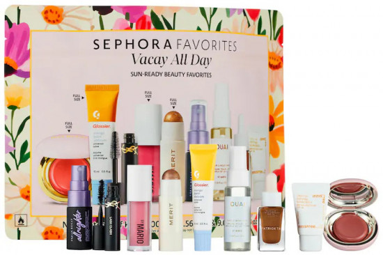 Набор косметических средств «Sephora Favorites Vacay All Day Beauty Value Set»