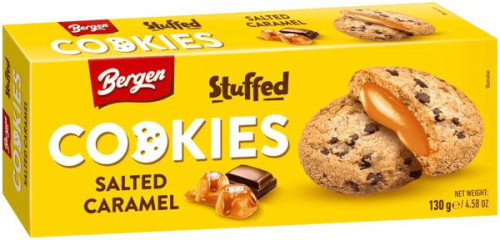 Печенье с начинкой из соленой карамели и кусочками шоколада «Cookies Salted Caramel»