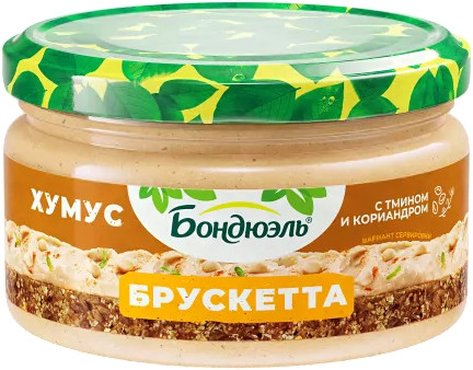 Брускетта из нута «Хумус»