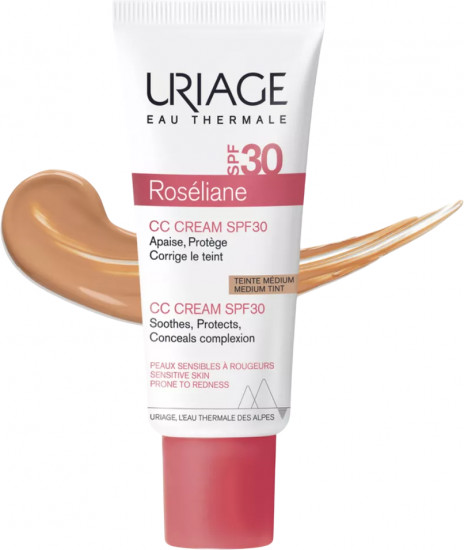 СС-крем для лица против покраснений «Roseliane» SPF 30