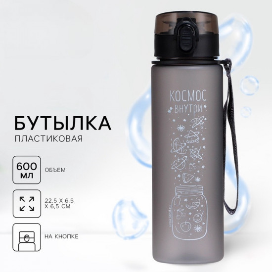 Бутылка для воды «Космос внутри»