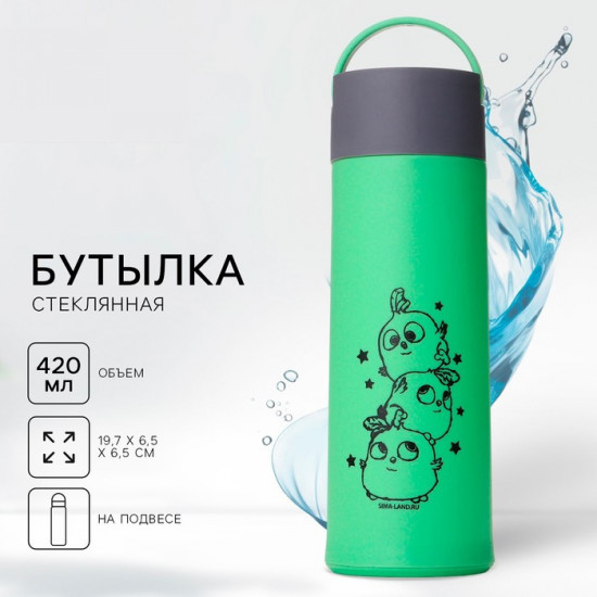 Бутылка для воды «Птички»