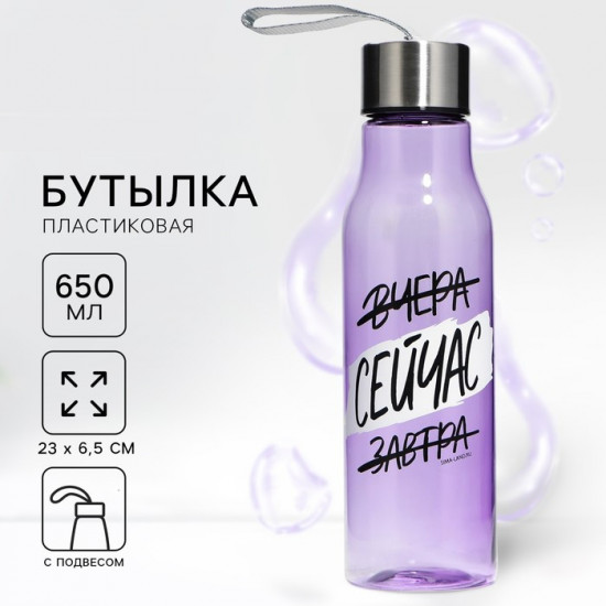 Бутылка для воды «Сейчас»