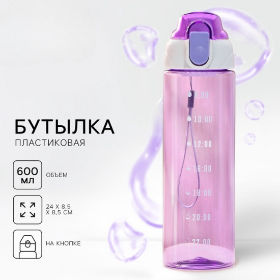 Бутылка для воды «Капли»