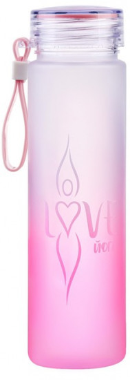Бутылка для воды «Love йога»