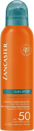 Спрей солнцезащитный для загара «Cooling Invisible Body Mist» SPF50