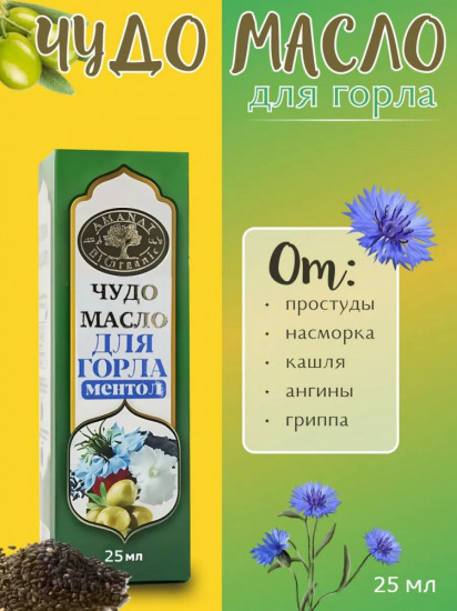 Спрей для горла «Ментол»