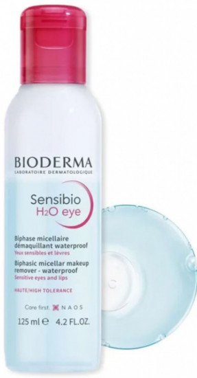 Средство для очищения глаз мицеллярное двухфазное «Sensibio H2O Eye»