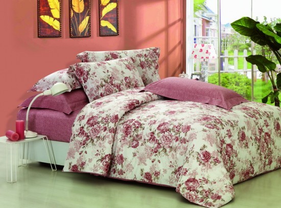 Комплект постельного белья «Чарующая ночь» (арт. jk367pink, 1,5-спальный, поплин, 2 наволочки 70х70) | Чарующая ночь | Т-Лидер