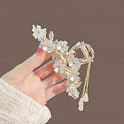 Заколка-краб «Цветочный штрих»