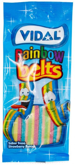 Мармелад жевательный «Rainbow Belts. Радужные ленты»