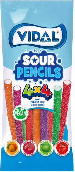 Мармелад «Sour Pencils 4×4. Кислые карандаши»