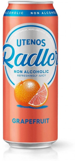 Пиво безалкогольное со вкусом грейпфрута «Radler Grapefruit»