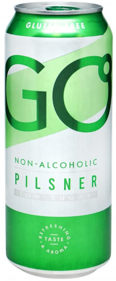 Пиво безалкогольное светлое «GO Pilsner»