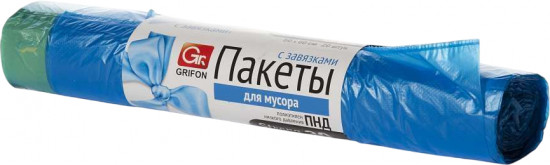 Пакеты для мусора с завязками