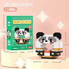 Конструктор-пончик из мини-блоков «Панда»