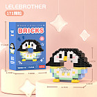 Конструктор-пончик из мини-блоков «Пингвин»