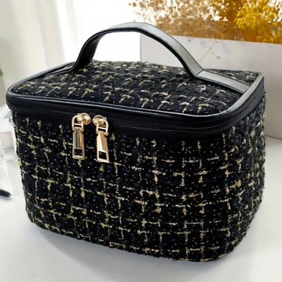 Косметичка из твида «Chanel black»
