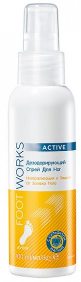 Спрей для ног с сульфатом магния дезодорирующий «Foot Works»