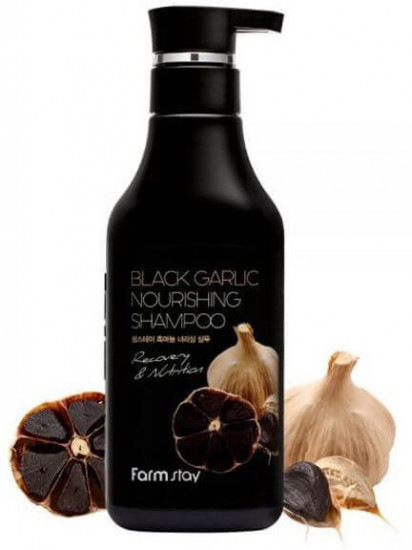 Шампунь для волос с черным чесноком «Black Garlic Nourishing Shampoo»