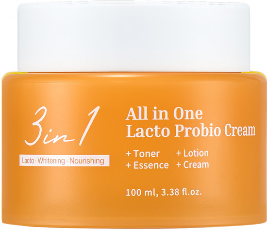 Крем для лица с лактобактериями и пробиотиками «3 In 1 All In One Lacto Probio Cream»