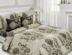 Комплект постельного белья «Versal» (евро, бязь-люкс, 2 наволочки 50х70, пододеяльник на пуговицах) | Mona Liza