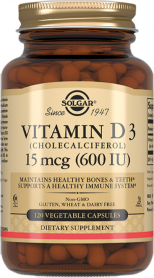 Капсулы «Vitamin D3 Cholecalciferol. Витамин D3»
