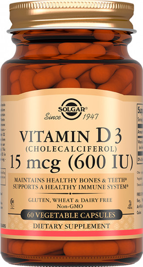 Капсулы «Vitamin D3 Cholecalciferol. Витамин D3»