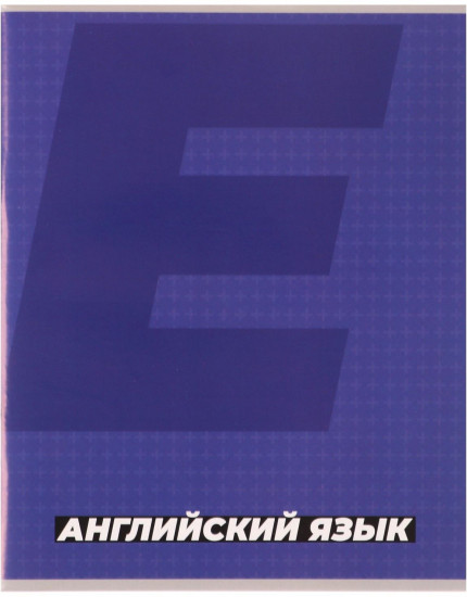 Тетрадь предметная «Английский язык. MonoTone»