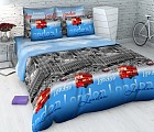 Комплект постельного белья «Биг Бен» с 3D эффектом (арт. 3972/1, 1,5-спальный, бязь, 2 наволочки 70х70)