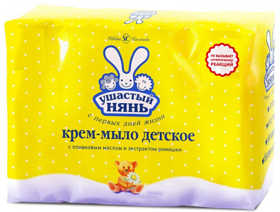 Крем-мыло с оливковым маслом и ромашкой