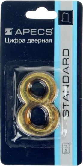 Дверная цифра 8