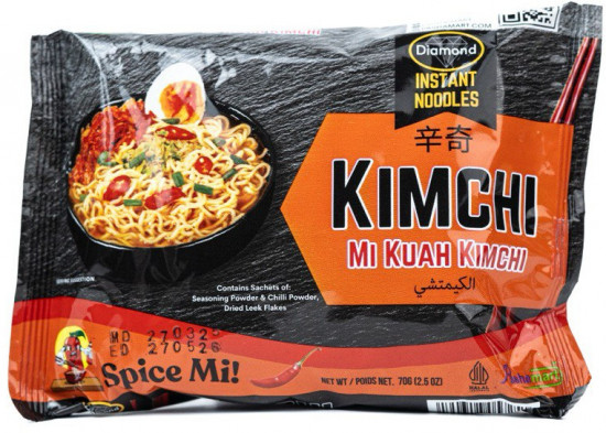 Лапша быстрого приготовления «Kimchi»