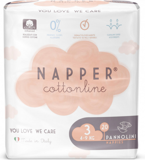 Подгузники детские «Parmon Diaper MIDI»